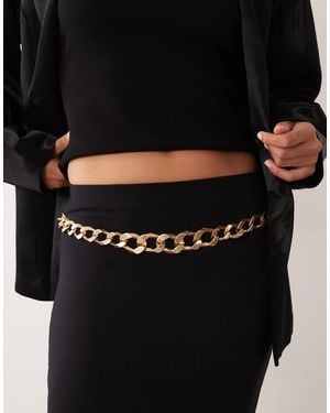 ASOS Klobiger kettengürtel - Weiß