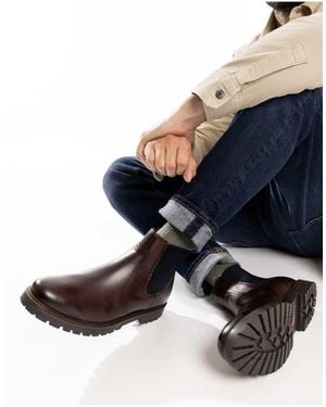 Base London Zinc Chelsea Boot - Blue