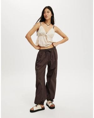 Cotton On Summer Cargo Pant - White
