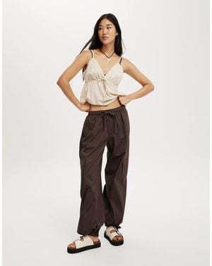 Cotton On Summer Cargo Pant - White