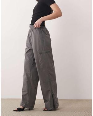 Calvin Klein Cargo Tech Trousers - Grey