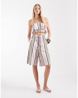 ASOS Longline Shorts - White