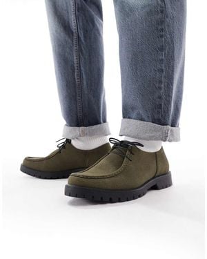 SEQWL Lace Up Shoes - Blue