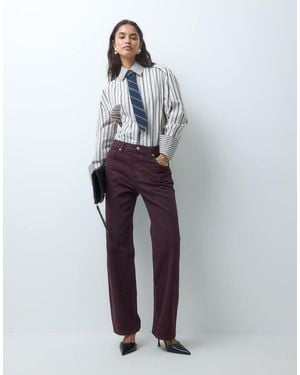 Mango Miami Straight Jean - Blue