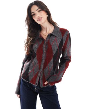ASOS – strickjacke - Blau