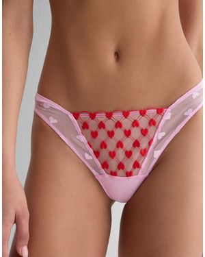 Intimissimi The Love Club Brazilian Briefs - Red