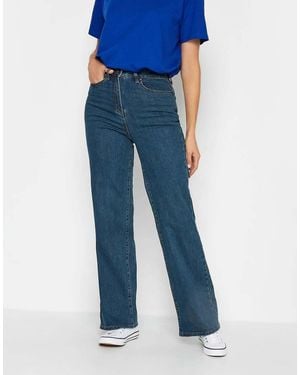 Long Tall Sally Wide Leg Jeans - Blue
