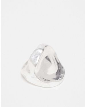 ASOS – oversize-ring - Weiß