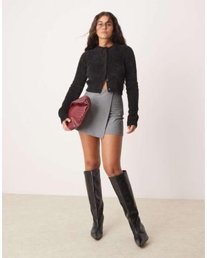 New Look Wrap Skort - Natural