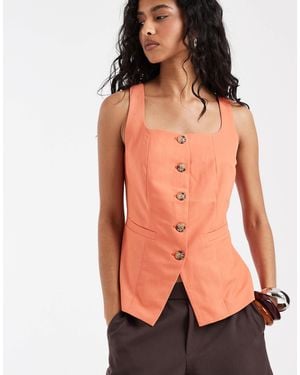Vero Moda – elegante weste - Orange