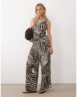 JDY Petite Pull On Pants - White