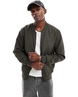 Brave Soul Bomber Jacket - Black