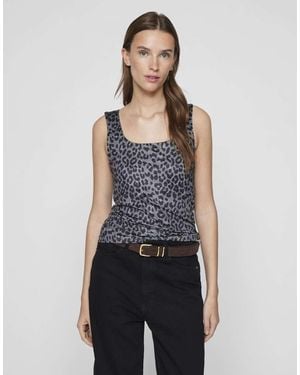Vila Sleeveless Top - Blue