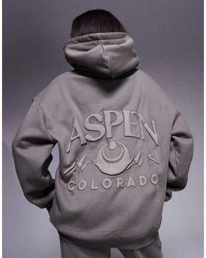 South Beach Oversized Hoodie - Grey