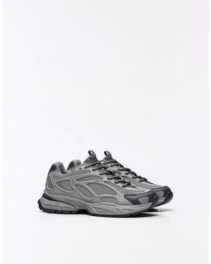 Bershka Chunky Combination Trainers - White