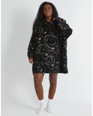 Skinnydip London London Celestial Blanket Hoodie - Black