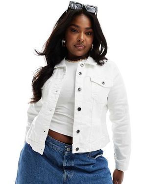 ONLY Giacca Di Jeans Bianca - Bianco