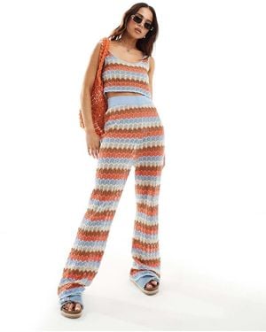 Rip Curl Top Playero Corto De Croché Santorini Sun De (Parte De Un Conjunto) - Multicolor