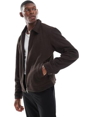 ASOS – harrington-jacke - Schwarz