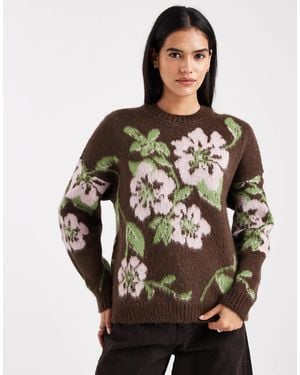 Miss Selfridge – gestrickter pullover - Mehrfarbig