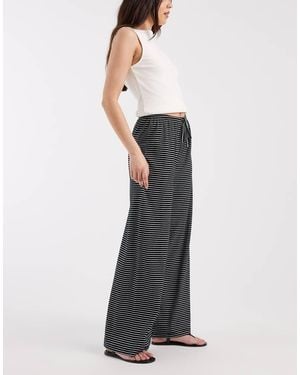 ONLY Tie Detail Trousers - White