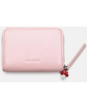 Pull&Bear Portafoglio Rosa Decorato