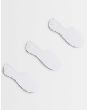 Pieces 3 Pack Sneaker Socks - White