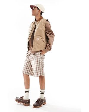 Levi's Workwear Sansome Padded Canvas Vest - Natural