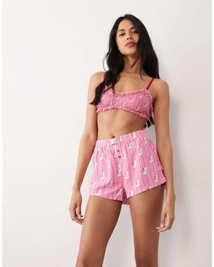 Wild Lovers Ines Boxer Shorts - Pink