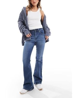 Levi's 726 High Rise Flared Jeans - Blue