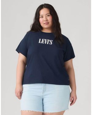 Levi's The Perfect Tee (Taglia Comoda) - Blu