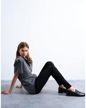 TOPSHOP Basic Ankle Legging - Black