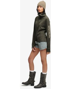 Bench x Superdry & Co Funnel Track Top - Natural