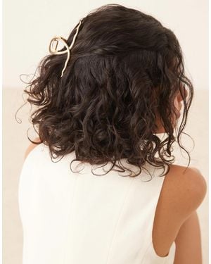 ASOS Hair Claw With Snake Design - Brown