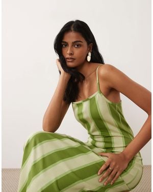 ASOS Cami Midi Dress - Green