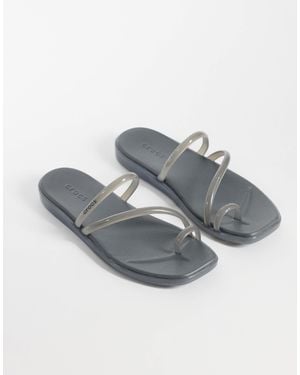 Crocs™ Miami Jelly Toe Loop Sandal - Grey