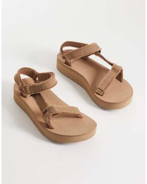 Teva Midform Universal Canvas Sandals - Natural