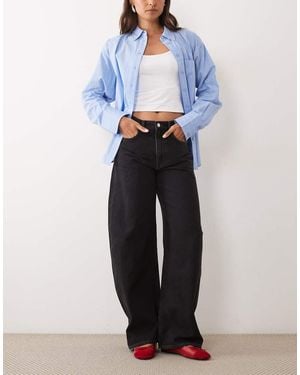 ARKET Peony Vaqueros Baggy De Pernera Barrel En - Azul