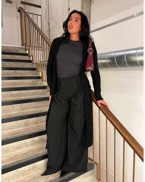 Glamorous Long-Length Cardigan - Black