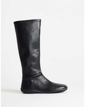 TOPSHOP Luca Stivale Sportivo Al Ginocchio - Nero