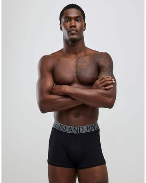 River Island Ri Pack Of 5 Trunks - Brown