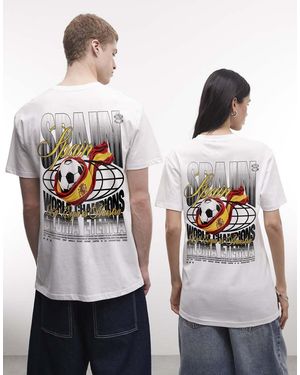 PRNT Spain Glory Relaxed T-Shirt - Grey