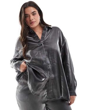 Pieces Plus Pieces Curve - Grigio