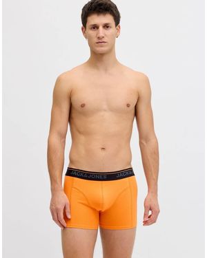 Jack & Jones 5 Pack Trunks - Orange