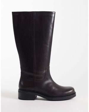 Vagabond Shoemakers Shoemakers Karlie Pull On Flat Knee Boots - Black