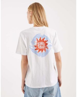 Santa Cruz Sun Daze Graphic T-shirt - White
