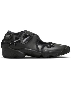 Nike Air Rift Floral Detail Sneakers - Black