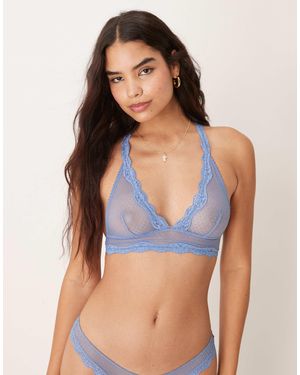 Free People – midweek – longline-bh - Blau