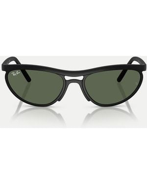 Ray-Ban Predator Liteforce Occhiali Da Sole Rettangolari Con Lenti Verdi - Verde