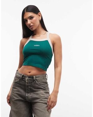 adidas Originals Logo Tank Top - Blue